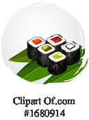 Sushi Clipart #1680914 by Vector Tradition SM