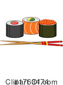 Sushi Clipart #1763474 by Hit Toon