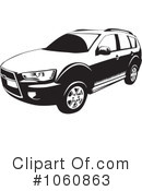 Suv Clipart #1060863 by David Rey