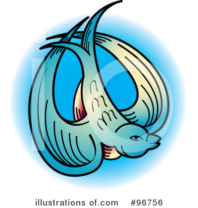 Royalty-Free (RF) Swallow Clipart Illustration by Andy Nortnik - Stock Sample #96756