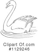 Swan Clipart #1129246 by Picsburg