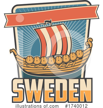 Royalty-Free (RF) Sweden Clipart Illustration by Vector Tradition SM - Stock Sample #1740012