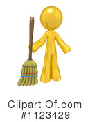 Sweeping Clipart #1123429 by Leo Blanchette