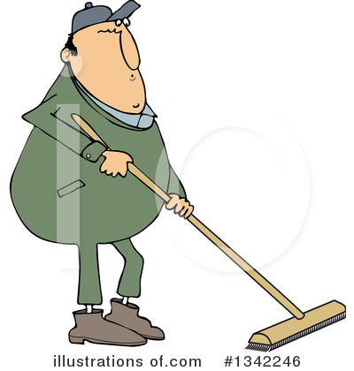 Royalty-Free (RF) Sweeping Clipart Illustration by djart - Stock Sample #1342246