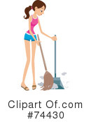 Sweeping Clipart #74430 by BNP Design Studio