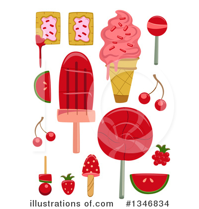 Royalty-Free (RF) Sweets Clipart Illustration by BNP Design Studio - Stock Sample #1346834