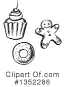 Sweets Clipart #1352286 by Vector Tradition SM