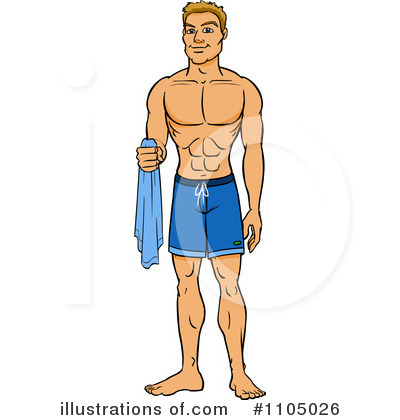 Royalty-Free (RF) Swim Trunks Clipart Illustration by Cartoon Solutions - Stock Sample #1105026