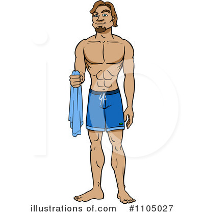 Royalty-Free (RF) Swim Trunks Clipart Illustration by Cartoon Solutions - Stock Sample #1105027