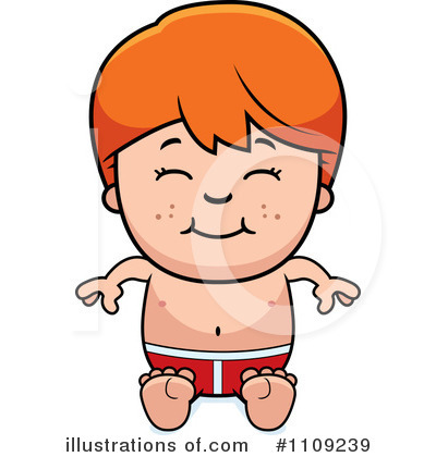 Royalty-Free (RF) Swimmer Clipart Illustration by Cory Thoman - Stock Sample #1109239