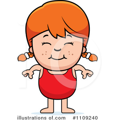 Royalty-Free (RF) Swimmer Clipart Illustration by Cory Thoman - Stock Sample #1109240