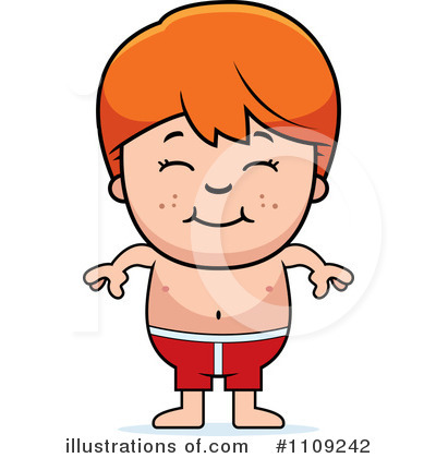 Royalty-Free (RF) Swimmer Clipart Illustration by Cory Thoman - Stock Sample #1109242