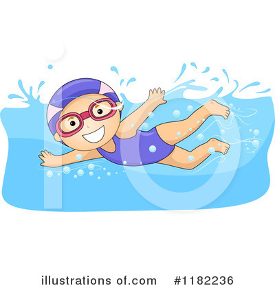 Royalty-Free (RF) Swimming Clipart Illustration by BNP Design Studio - Stock Sample #1182236