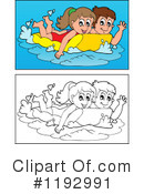 Swimming Clipart #1192991 by visekart