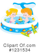 Swimming Clipart #1231534 by Alex Bannykh