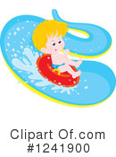 Swimming Clipart #1241900 by Alex Bannykh