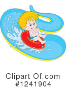 Swimming Clipart #1241904 by Alex Bannykh
