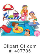 Swimming Clipart #1407736 by visekart