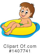 Swimming Clipart #1407741 by visekart