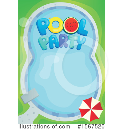 Swimming Pool Clipart #1567520 by visekart