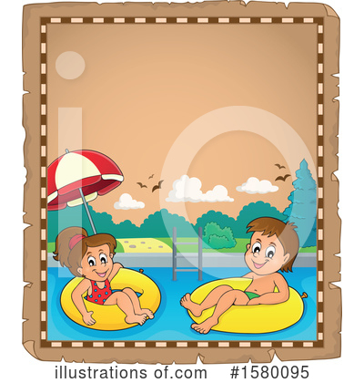 Royalty-Free (RF) Swimming Clipart Illustration by visekart - Stock Sample #1580095