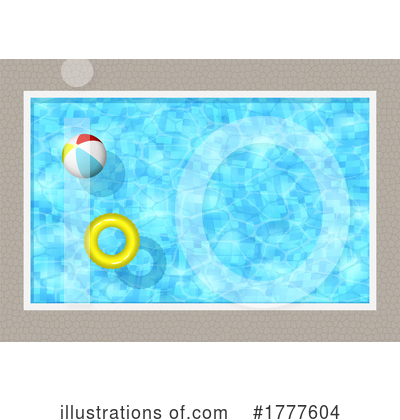 Swimming Pool Clipart #1777604 by KJ Pargeter