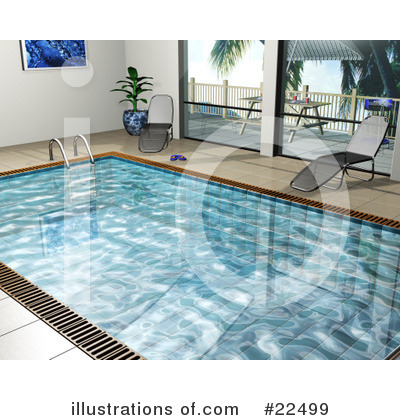 Swimming Pool Clipart #22499 by KJ Pargeter