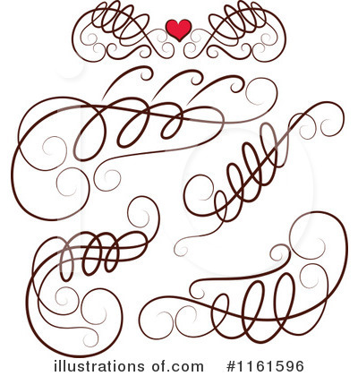 Royalty-Free (RF) Swirl Clipart Illustration by Cherie Reve - Stock Sample #1161596