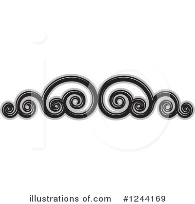 Royalty-Free (RF) Swirl Clipart Illustration by Lal Perera - Stock Sample #1244169