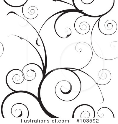Royalty-Free (RF) Swirls Clipart Illustration by michaeltravers - Stock Sample #103592