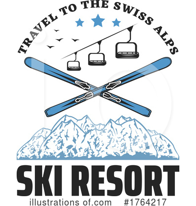 Ski Resort Clipart #1764217 by Vector Tradition SM