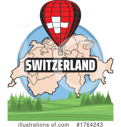 Hot Air Balloons Clipart #1764243 by Vector Tradition SM