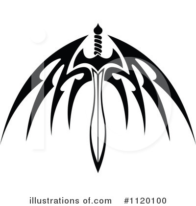 Dagger Clipart #1120100 by Vector Tradition SM