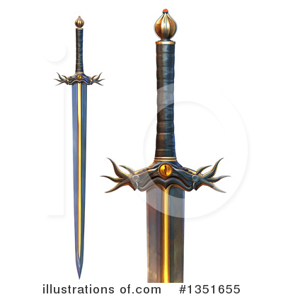 Sword Clipart #1351655 by Tonis Pan