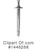 Sword Clipart #1446268 by AtStockIllustration