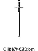 Sword Clipart #1748951 by Vector Tradition SM
