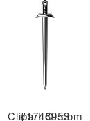 Sword Clipart #1748953 by Vector Tradition SM