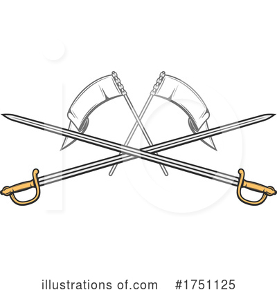 Royalty-Free (RF) Sword Clipart Illustration by Vector Tradition SM - Stock Sample #1751125