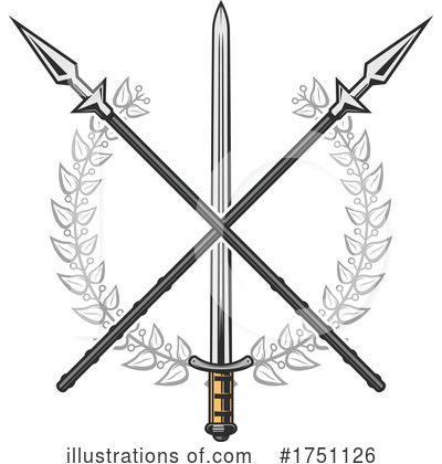 Royalty-Free (RF) Sword Clipart Illustration by Vector Tradition SM - Stock Sample #1751126