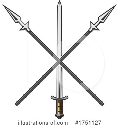 Royalty-Free (RF) Sword Clipart Illustration by Vector Tradition SM - Stock Sample #1751127