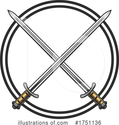 Royalty-Free (RF) Sword Clipart Illustration by Vector Tradition SM - Stock Sample #1751136