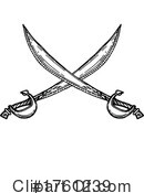 Sword Clipart #1761239 by Vector Tradition SM