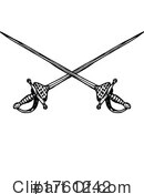 Sword Clipart #1761242 by Vector Tradition SM