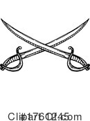 Sword Clipart #1761245 by Vector Tradition SM