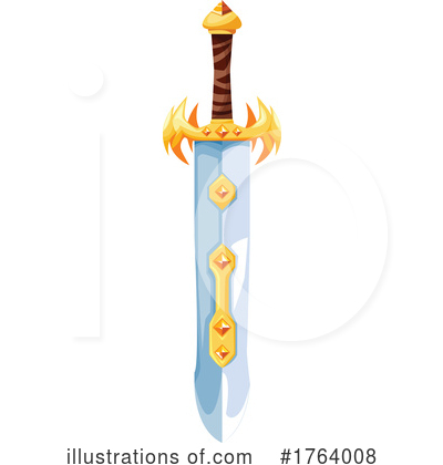 Royalty-Free (RF) Sword Clipart Illustration by Vector Tradition SM - Stock Sample #1764008