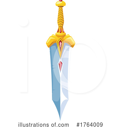 Royalty-Free (RF) Sword Clipart Illustration by Vector Tradition SM - Stock Sample #1764009