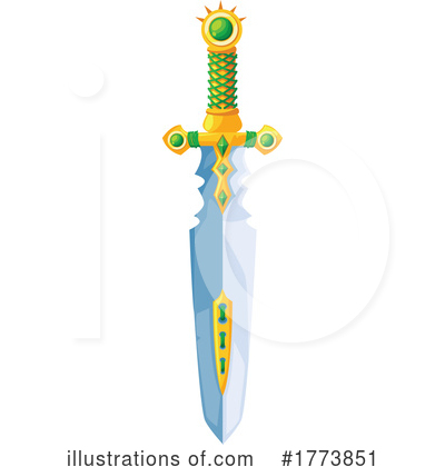 Swords Clipart #1773851 by Vector Tradition SM