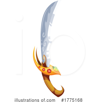 Royalty-Free (RF) Sword Clipart Illustration by Vector Tradition SM - Stock Sample #1775168