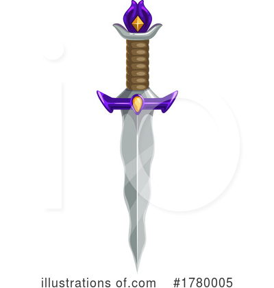 Royalty-Free (RF) Sword Clipart Illustration by Vector Tradition SM - Stock Sample #1780005