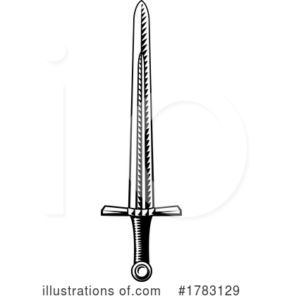 Royalty-Free (RF) Sword Clipart Illustration by AtStockIllustration - Stock Sample #1783129
